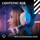 ASTRO A20 X LIGHTSPEED Bluetooth / Wireless Gaming Headset, LIGHTSYNC RGB, and 48 kHz Boom Mic, for PS5, Xbox, Nintendo Switch/Switch 2 and PC with 2-System PLAYSYNC Audio - White