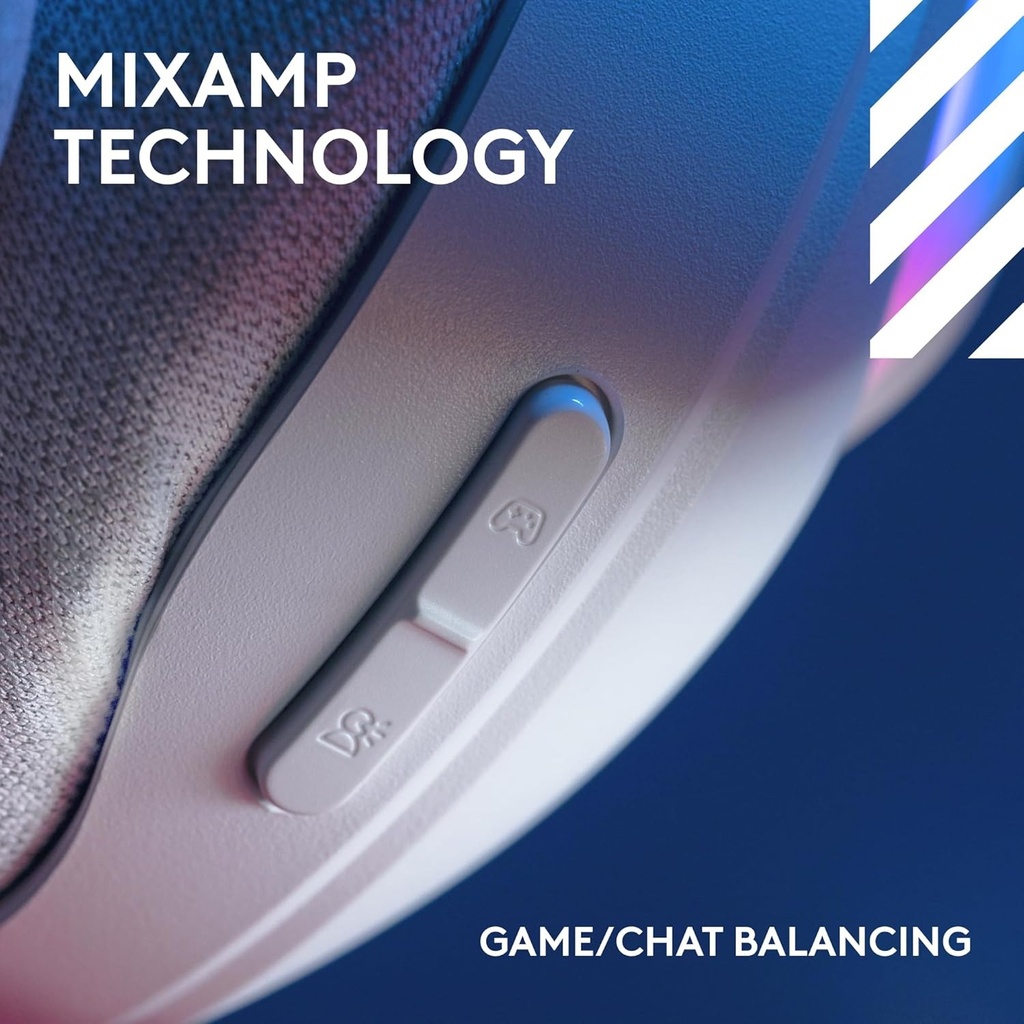 ASTRO A20 X LIGHTSPEED Bluetooth / Wireless Gaming Headset, LIGHTSYNC RGB, and 48 kHz Boom Mic, for PS5, Xbox, Nintendo Switch/Switch 2 and PC with 2-System PLAYSYNC Audio - White