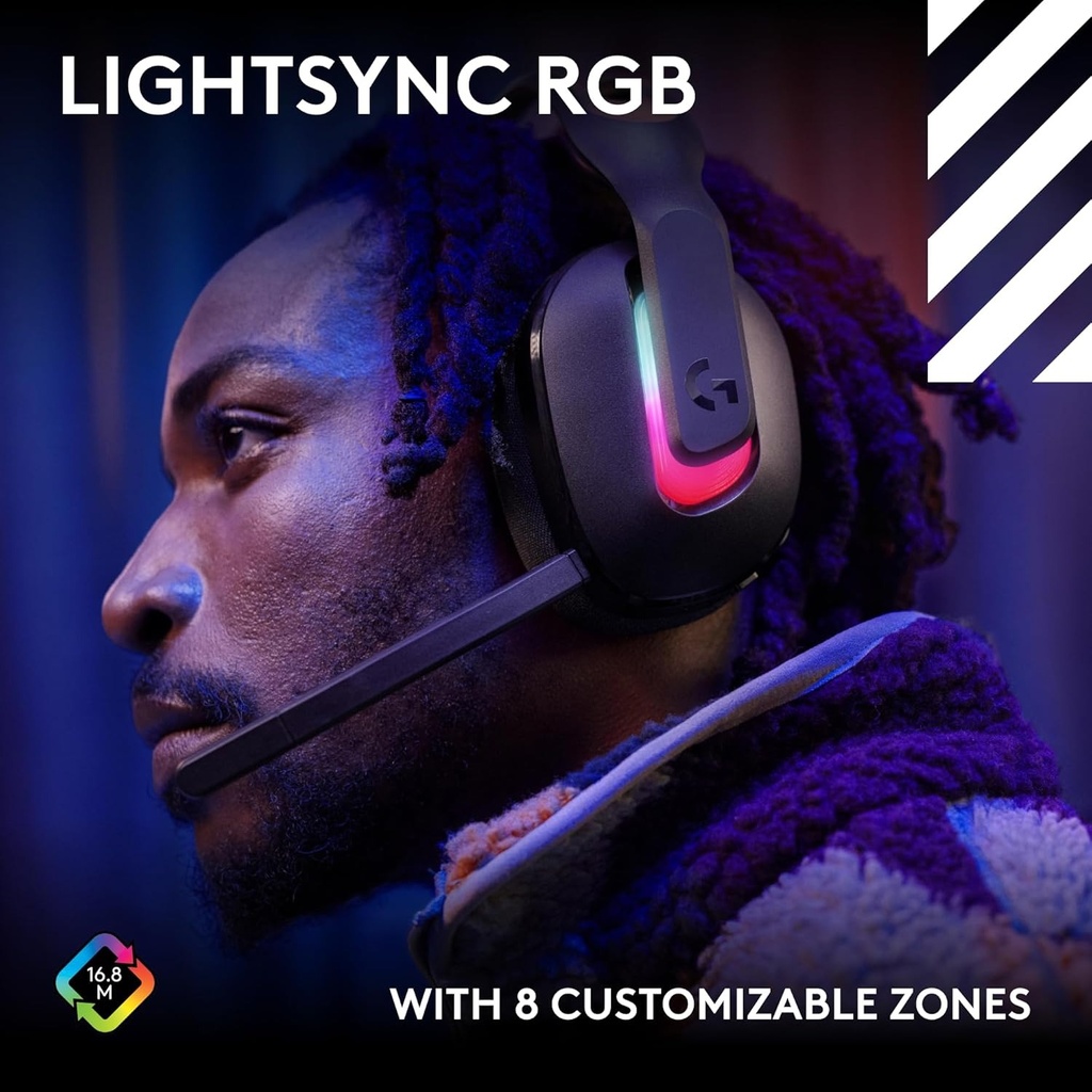 ASTRO A20 X LIGHTSPEED Bluetooth / Wireless Gaming Headset, LIGHTSYNC RGB, and 48 kHz Boom Mic, for PS5, Xbox, Nintendo Switch/Switch 2 and PC with 2-System PLAYSYNC Audio - Black