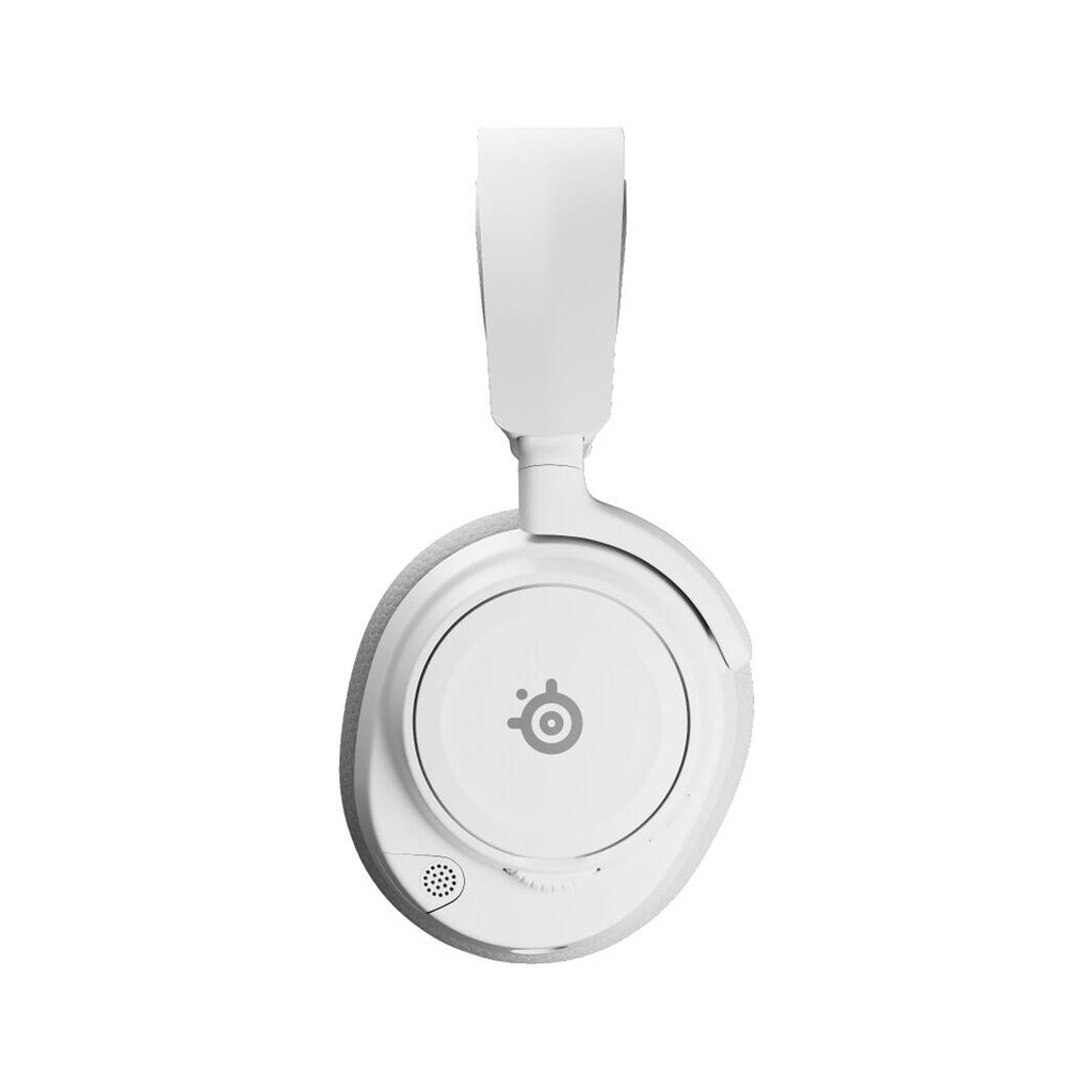 SteelSeries Arctis Nova 7 Gen 2 Wireless/Bluetooth Gaming Headset, Neodymium Magnetic Drivers, 360° Spatial Audio, Noise Rejecting Mic, 50h Battery Life, For PC Multi-Platform, White | 61731