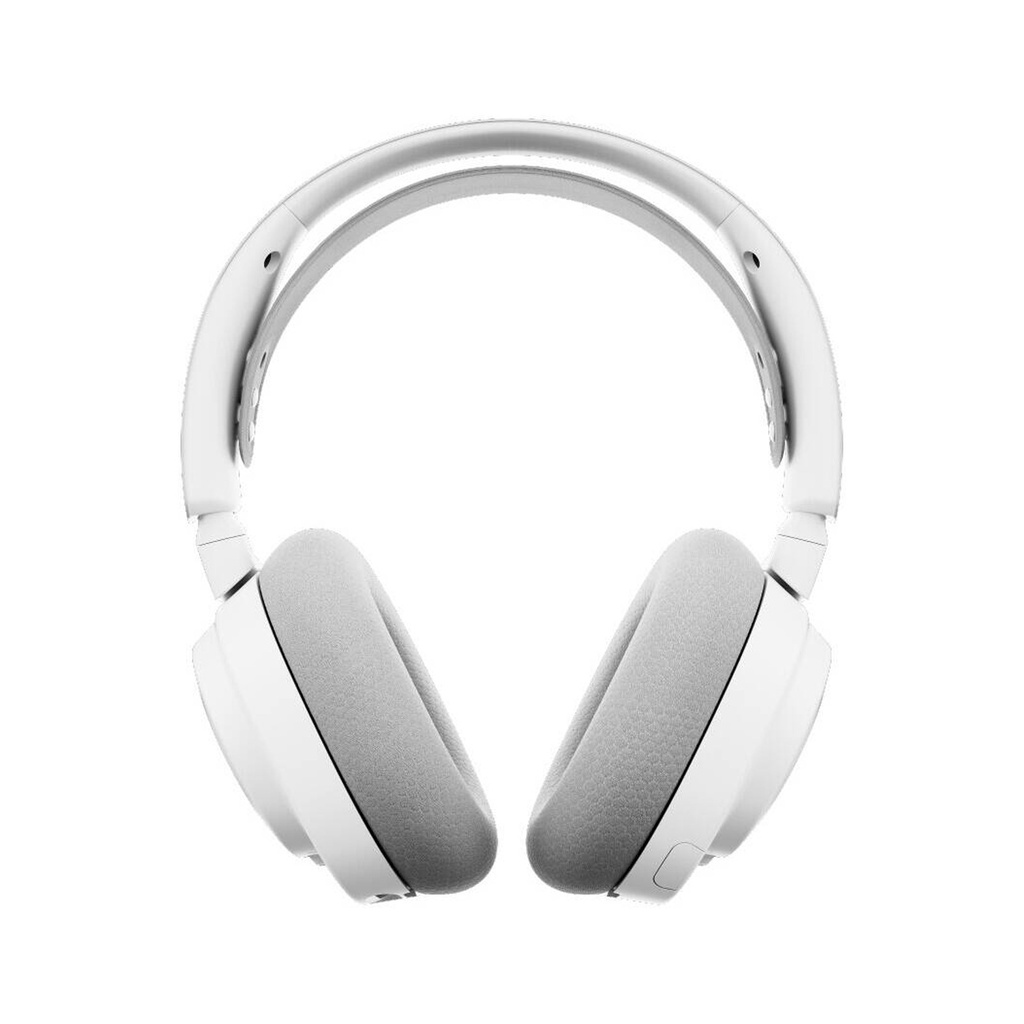 SteelSeries Arctis Nova 7 Gen 2 Wireless/Bluetooth Gaming Headset, Neodymium Magnetic Drivers, 360° Spatial Audio, Noise Rejecting Mic, 50h Battery Life, For PC Multi-Platform, White | 61731