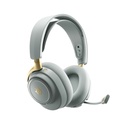 SteelSeries Arctis Nova Elite - Hi-Res Wireless Gaming Headset, 96kHz/24bit, Carbon Fiber Drivers, Active Noise Cancellation, Wireless/Bluetooth/Wired Connectivity, Multi-Source Mix, OmniPlay PC / PlayStation / Xbox, Sage Gold | 61663