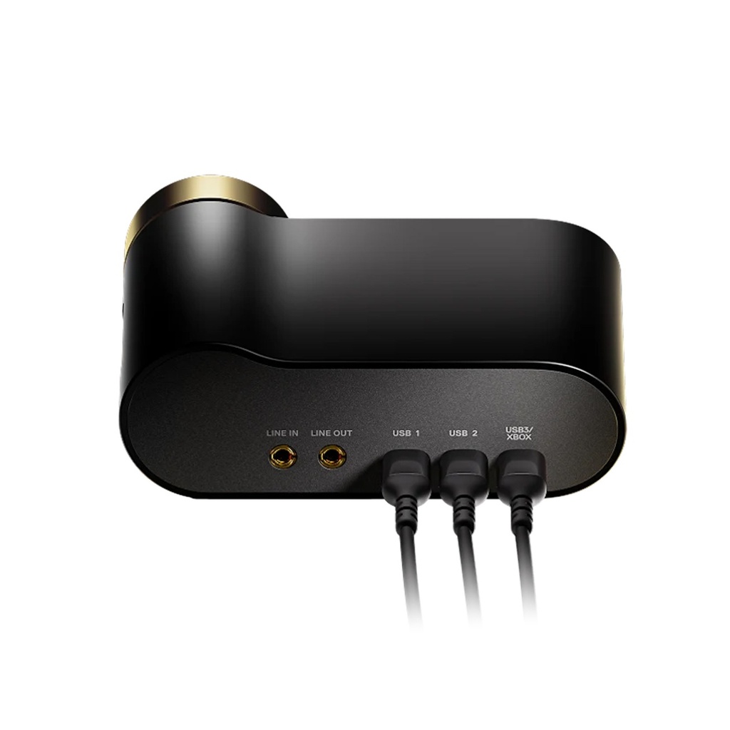 SteelSeries Arctis Nova Elite - Hi-Res Wireless Gaming Headset, 96kHz/24bit, Carbon Fiber Drivers, Active Noise Cancellation, Wireless/Bluetooth/Wired Connectivity, Multi-Source Mix, OmniPlay PC / PlayStation / Xbox, Sage Gold | 61663