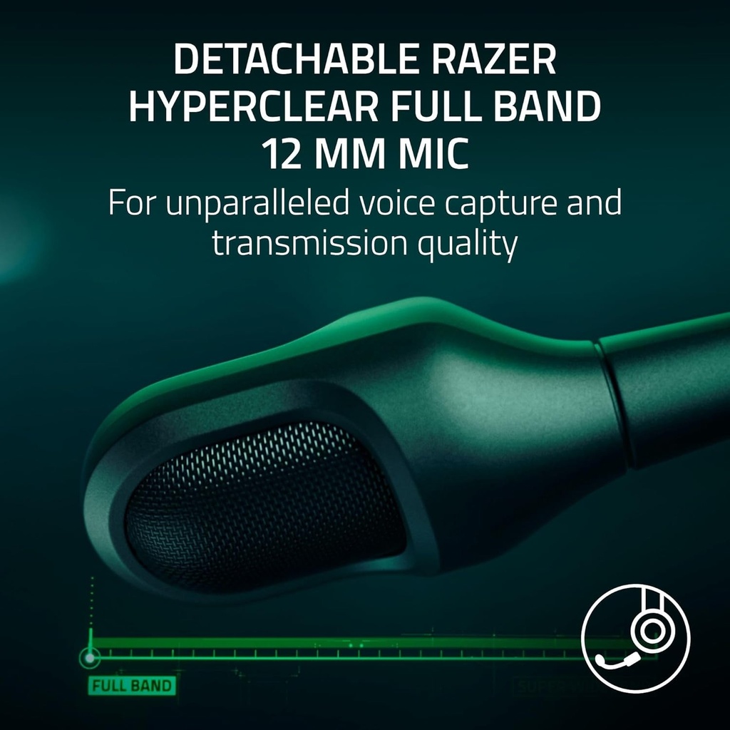 Razer BlackShark V3 Pro Wireless ANC Gaming Headset for PC: Full Band Mic, 50mm Drivers, 2.4 GHz, Bluetooth, USB, 3.5mm, Works with Mac, PS5, Nintendo Switch, Smartphone - Counter-Strike 2 Edition | RZ04-05400800-R3M1