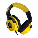 Razer Kraken V4 X Wired Gaming Headset, 40 mm Drivers, Cardioid Mic, Memory Foam Cushions, Chroma RGB Lighting, Type C & Type A Cable, for PC, Mac, PS5, Nintendo Switch - Pokémon Edition |RZ04-05180300-R3M1