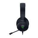 Razer Kraken V4 X Wired Gaming Headset, 40 mm Drivers, Cardioid Mic, Memory Foam Cushions, Chroma RGB Lighting, Type C & Type A Cable, for PC, Mac, PS5, Nintendo Switch 2, Steam Deck, Smartphone, Black | RZ04-05180100-R3U1