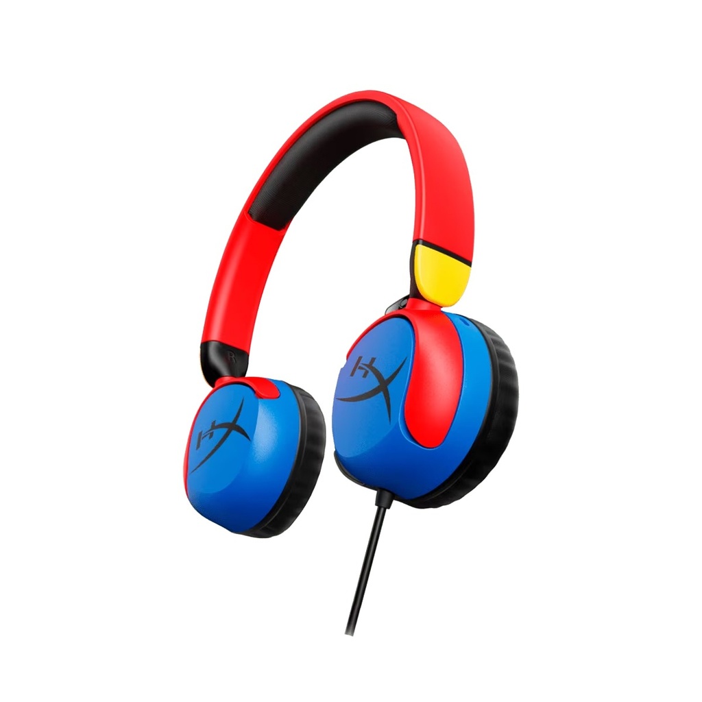 HyperX Cloud Mini Wired 85DB Volume Limit For Younger Gamers, Immersive Audio For Pc, Chormebook,Nintendo Switch,Playstation,Xbox & Mobile