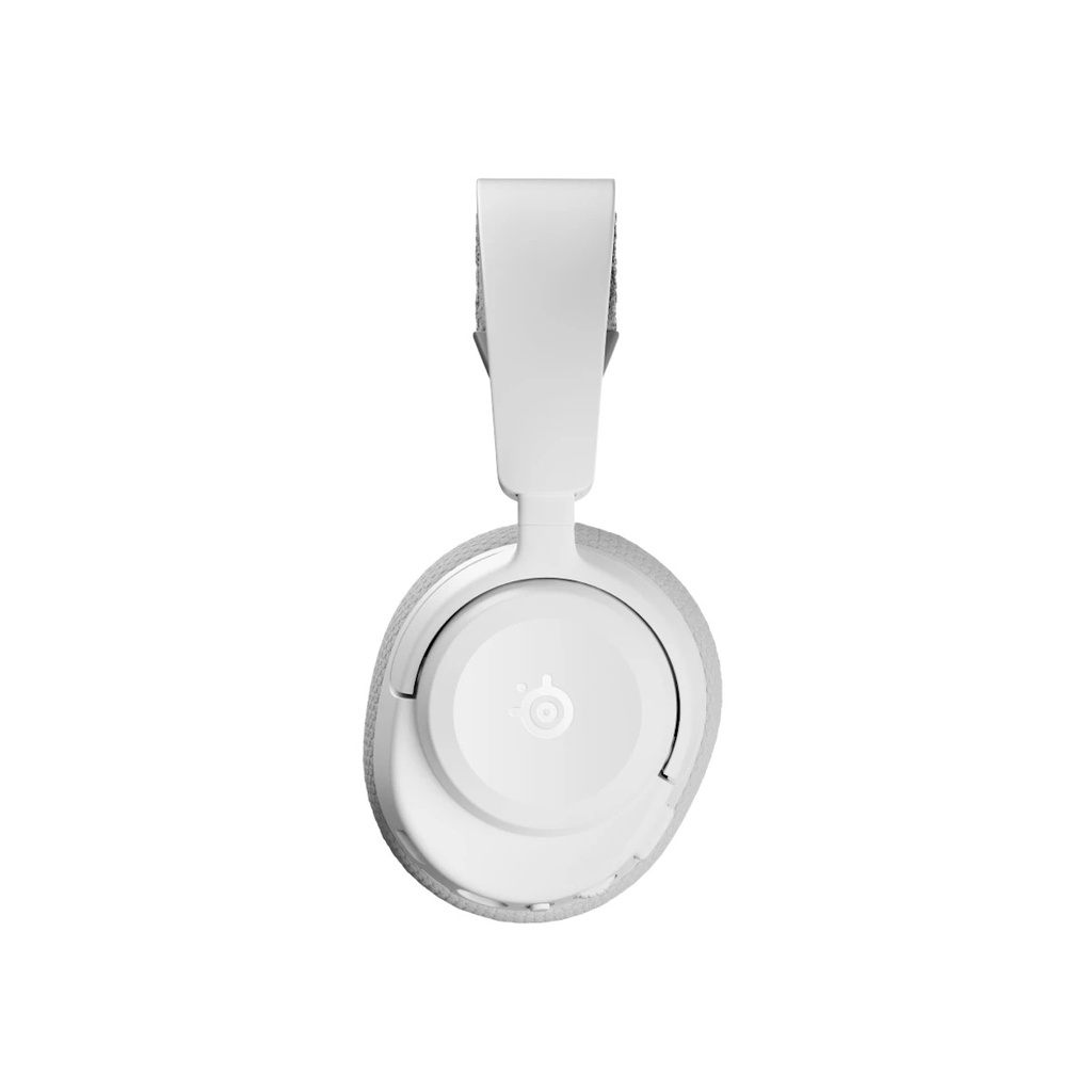 SteelSeries Arctis Nova 3P Wirelees/Bluetooth Gaming Headset Upto 40Hr Battery Life For PlayStation, Multi- Platform - White