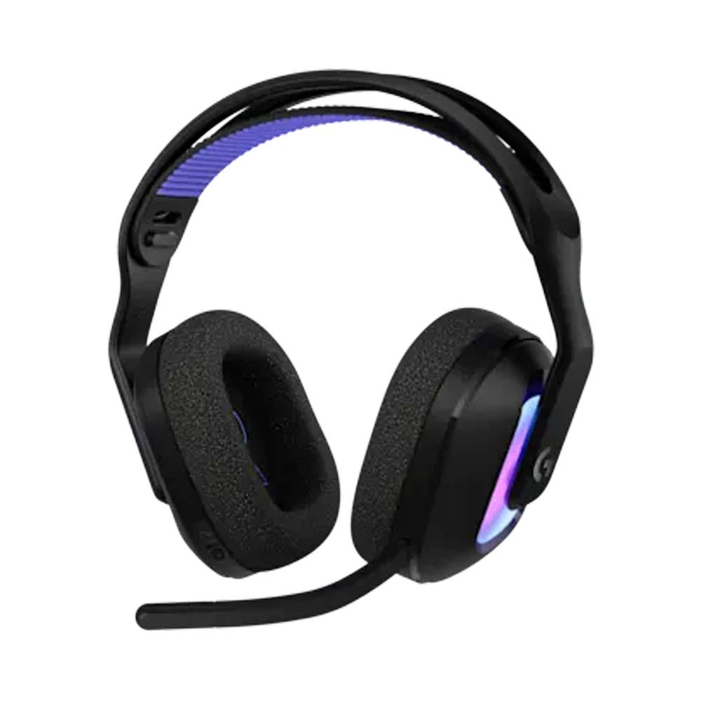 Logitech G522 LightSpeed Tri-Mode Wireless/Bluetooth/Wired Lightsync RGB Gaming Headset,Broadcast BLUE VO!CE Quality Detachable Microphone, For PC,PS5,Mac & Smart Devices- Black
