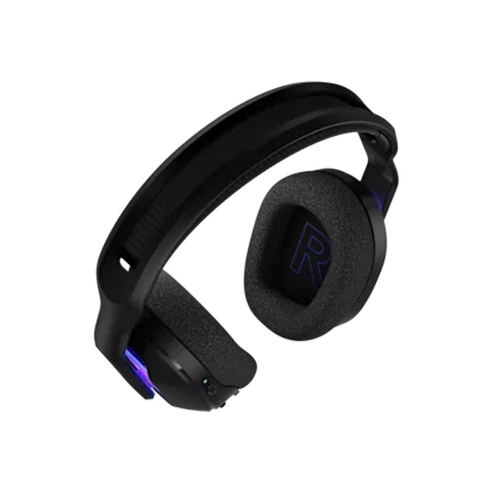Logitech G522 LightSpeed Tri-Mode Wireless/Bluetooth/Wired Lightsync RGB Gaming Headset,Broadcast BLUE VO!CE Quality Detachable Microphone, For PC,PS5,Mac & Smart Devices- Black