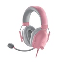 Razer BlackShark V2 X Wired Console Esports HeadSet, Advanced Passive Noise Cancellation, 3.5mm Analog Connection - Quartz Edition