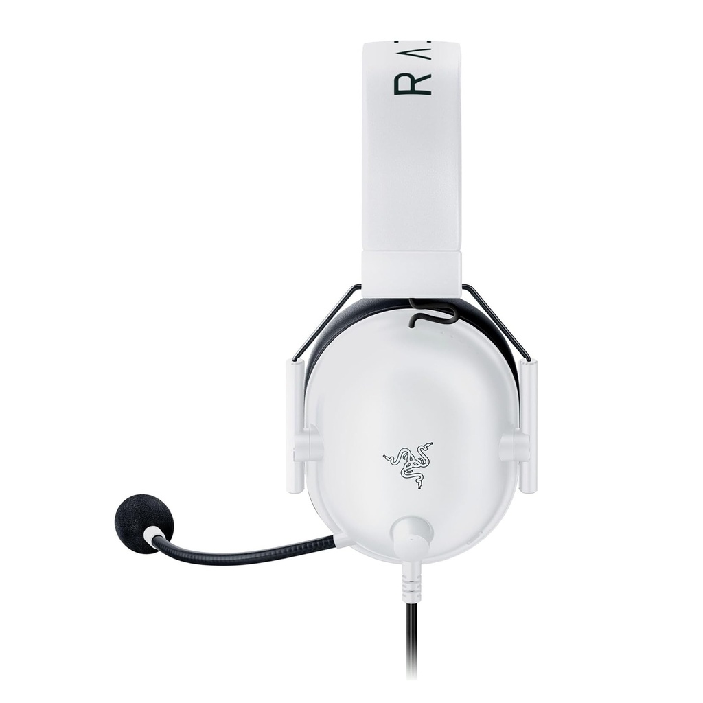 Razer BlackShark V2 X Wired Console Esports HeadSet, Advanced Passive Noise Cancellation, 3.5mm Analog Connection - White