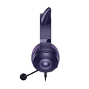 Razer PokeMon Kraken Kitty V2 Gengar USB Wired Headset, Hybrid Fabric And Leatherette Cushions 7.1 Surround, - Purple