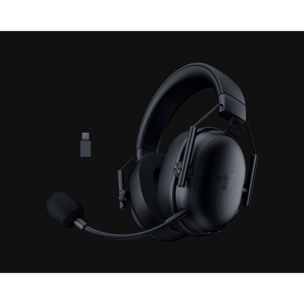 Razer BlackShark V3 X HyperSpeed Wireless/Wired/BT Gaming Headset, 7.1 Surround Sound, For PC,Mac,PlayStation - Black