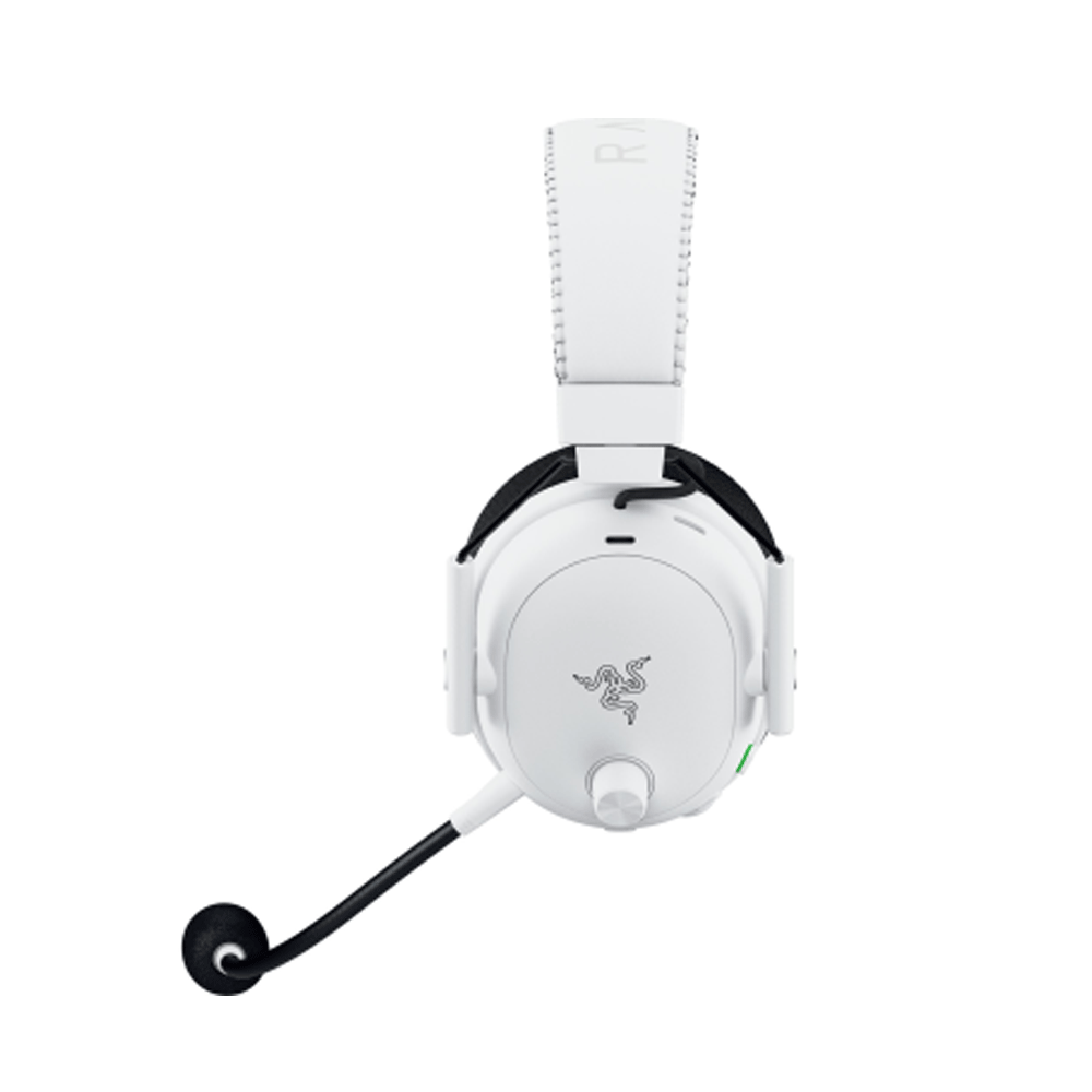 Razer BlackShark V3 Pro Wireless ANC Gaming Headset, Wireless / Bluetooth / USB Wired / 3.5 mm, Detachable Mic, Works with Mac/PC, PS5™, PS4, Switch, Smartphone, 70 hours Battery life, White | RZ04-05400200-R3M1