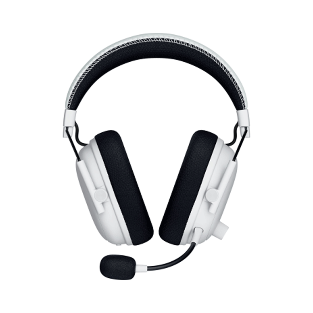 Razer BlackShark V3 Pro Wireless ANC Gaming Headset, Wireless / Bluetooth / USB Wired / 3.5 mm, Detachable Mic, Works with Mac/PC, PS5™, PS4, Switch, Smartphone, 70 hours Battery life, White | RZ04-05400200-R3M1