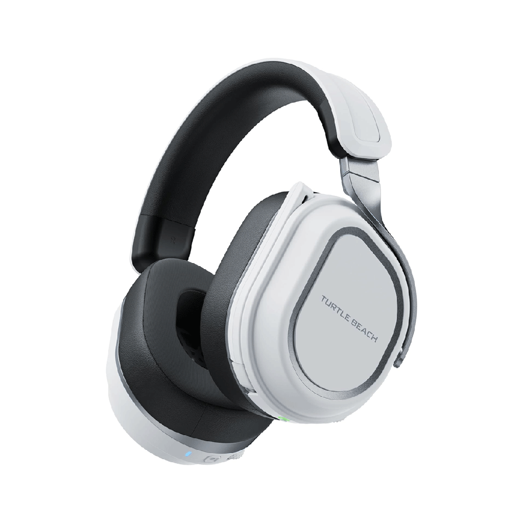 Turtle Beach Stealth 700 Gen 3 Wireless Multiplatform Amplified Gaming Headset for PS5, PS4, PC, Mobile – 60mm Drivers, AI Noise-Cancelling Mic, Bluetooth, 80-Hr Battery, Dual Transmitters – White | TBS-3101-15