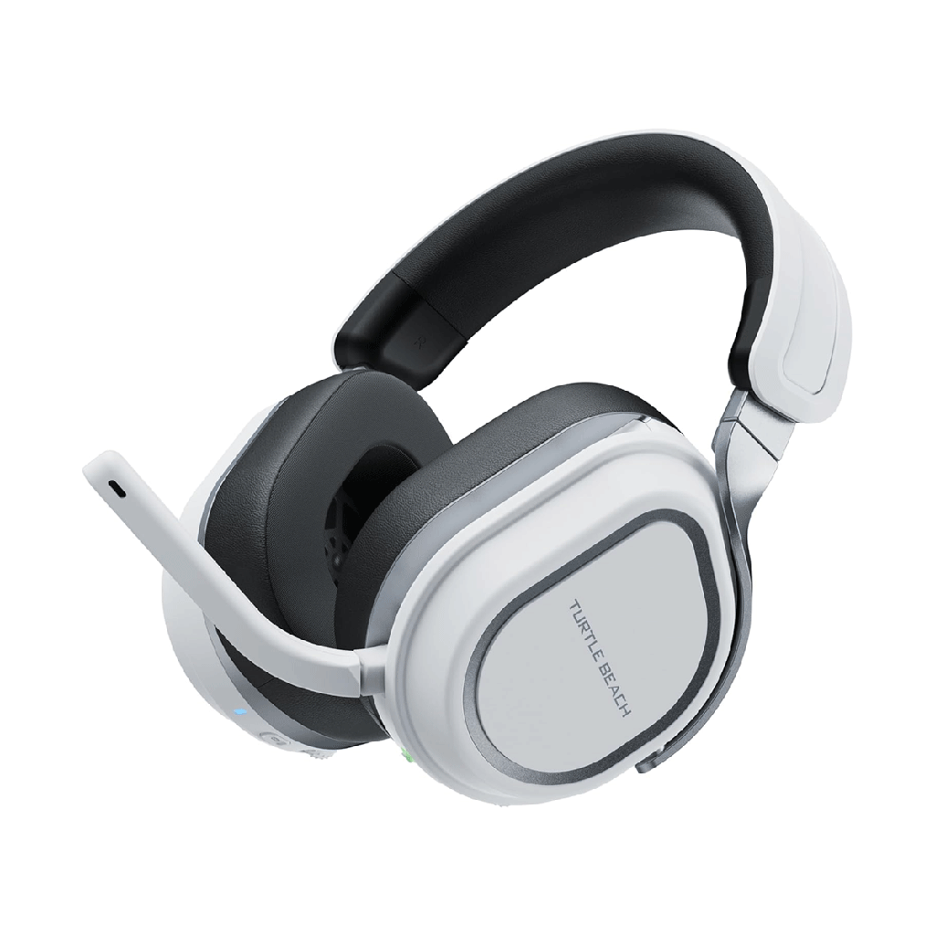Turtle Beach Stealth 700 Gen 3 Wireless Multiplatform Amplified Gaming Headset for PS5, PS4, PC, Mobile – 60mm Drivers, AI Noise-Cancelling Mic, Bluetooth, 80-Hr Battery, Dual Transmitters – White | TBS-3101-15