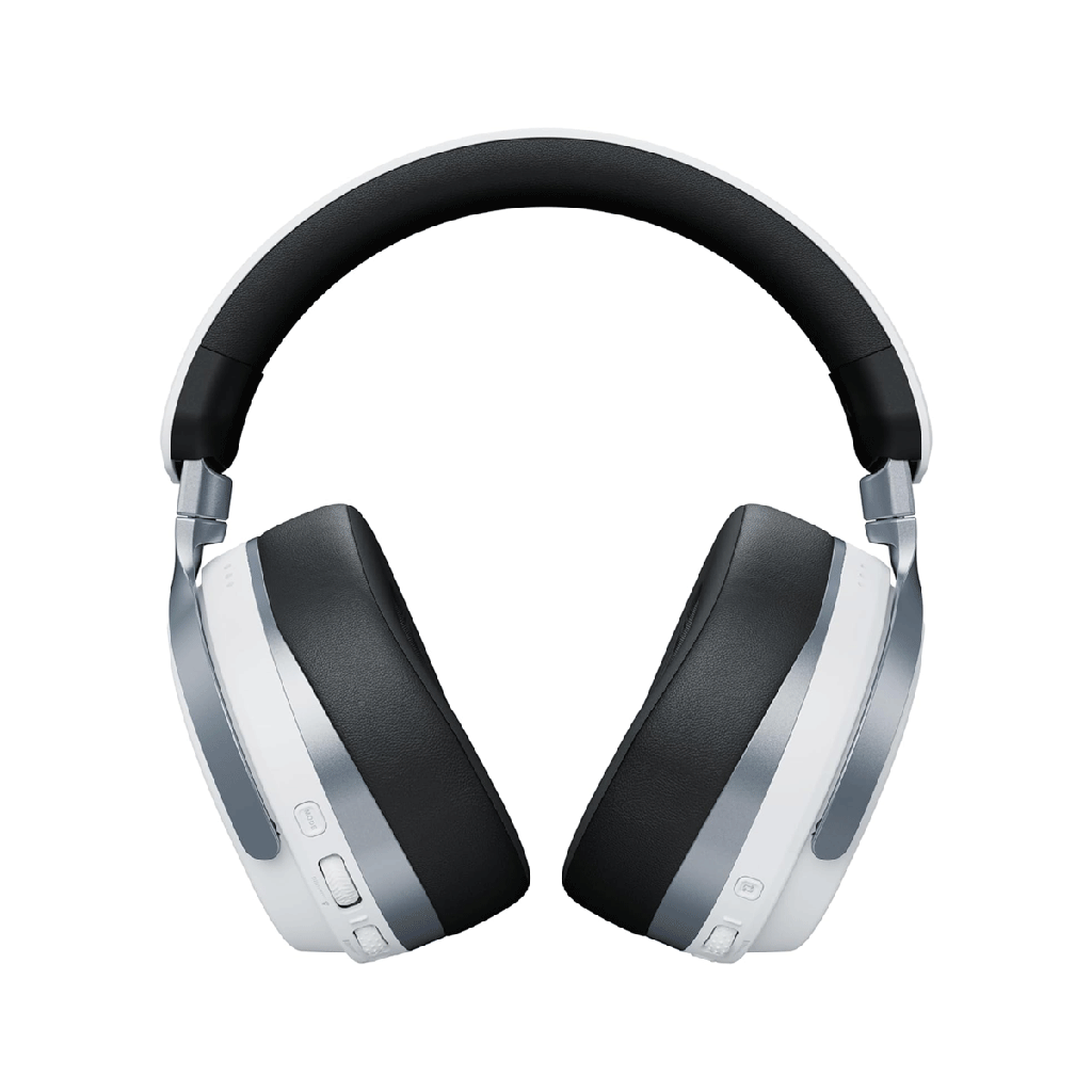 Turtle Beach Stealth 700 Gen 3 Wireless Multiplatform Amplified Gaming Headset for PS5, PS4, PC, Mobile – 60mm Drivers, AI Noise-Cancelling Mic, Bluetooth, 80-Hr Battery, Dual Transmitters – White | TBS-3101-15