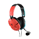 Turtle Beach Recon 50 Wired (3.5mm) Gaming Headset with Detachable Microphone, For PC/PS/Xbox & Mobile Devices Blue-Red