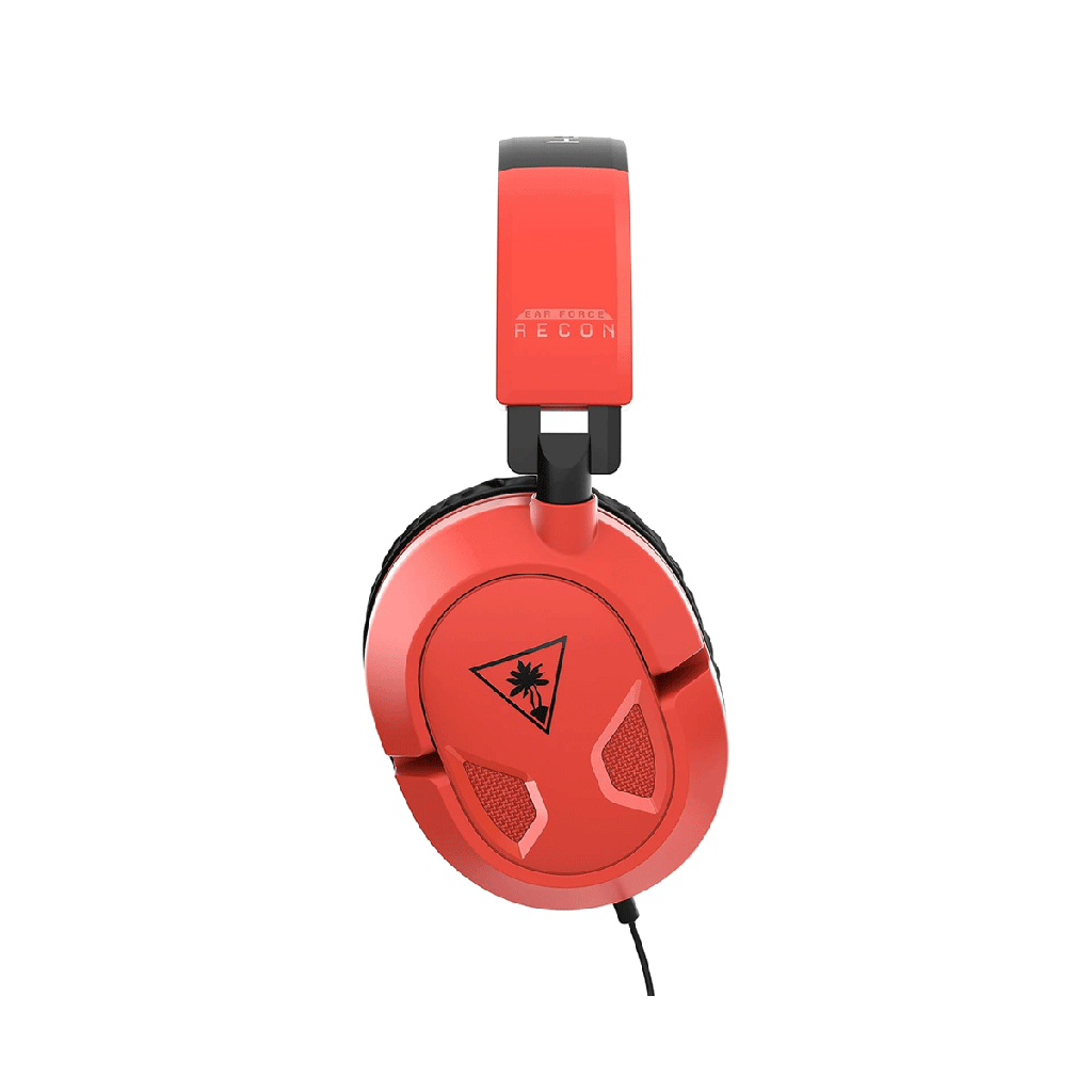 Turtle Beach Recon 50 Wired (3.5mm) Gaming Headset with Detachable Microphone, For PC/PS/Xbox & Mobile Devices Blue-Red