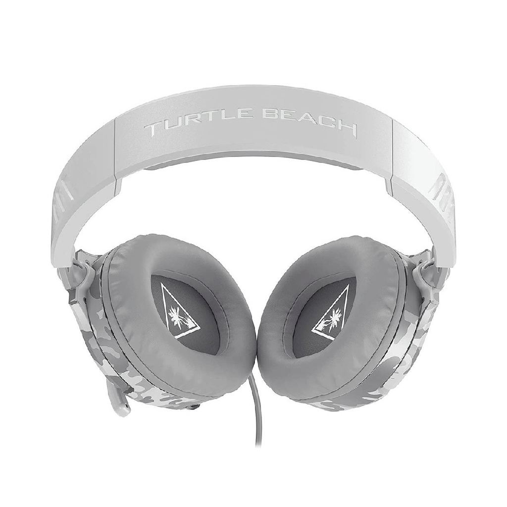 Turtle Beach Recon 70 Gaming Headset, High Quality 40Mm Speakers, Flip-To-Mute Mic, Noise-Isolating Ear Cushions, For PS5/PS4/Xbox Series X|S/Nintendo Switch & PC, White Camo | TBS-6230-02