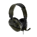 Turtle Beach Recon 70 Multiplatform Gaming Headset for Xbox Series X|S, Xbox One, PS5, PS4, PC & Mobile w/ 3.5mm Wired Connection - Flip-to-Mute Mic, 40mm Speakers, Lightweight Design, Green Camo | TBS-6455-02