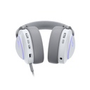 Asus ROG Delta II Moonlight White Edition Tri-Mode Wireless/Bluetooth/Wired Gaming Headset,Titanium-Plated 50mm Drivers,DualFlow Audio,up to 110-Hour Battery,Aura Sync RGB lighting,PC/Mac,PlayStation,Switch and Mobiles Compatible | 90YH03W0-BHUA10