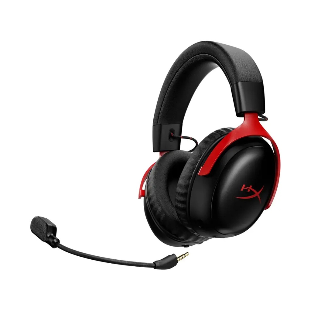 HyperX Cloud III S Wireless/Bluetooth Gaming Headset Upto 120 Hr, Ultra-Clear Microphone, Angled 53mm Driver For PC,PS5 & Mobile