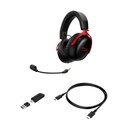 HyperX Cloud III S Wireless/Bluetooth Gaming Headset Upto 120 Hr, Ultra-Clear Microphone, Angled 53mm Driver For PC,PS5 & Mobile