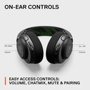 SteelSeries Arctis Nova 4X Wireless Gaming Headset Retractable, Multi-Platform USB-C For PC, PlayStation, Switch & Mobile Devices - Black