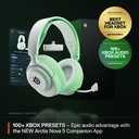SteelSeries Arctis Nova 5X Wireless/Bluetooth Gaming Headset Upto 60 Hour Battery Life For PC,Xbox,Switch & Mobile Devices - White