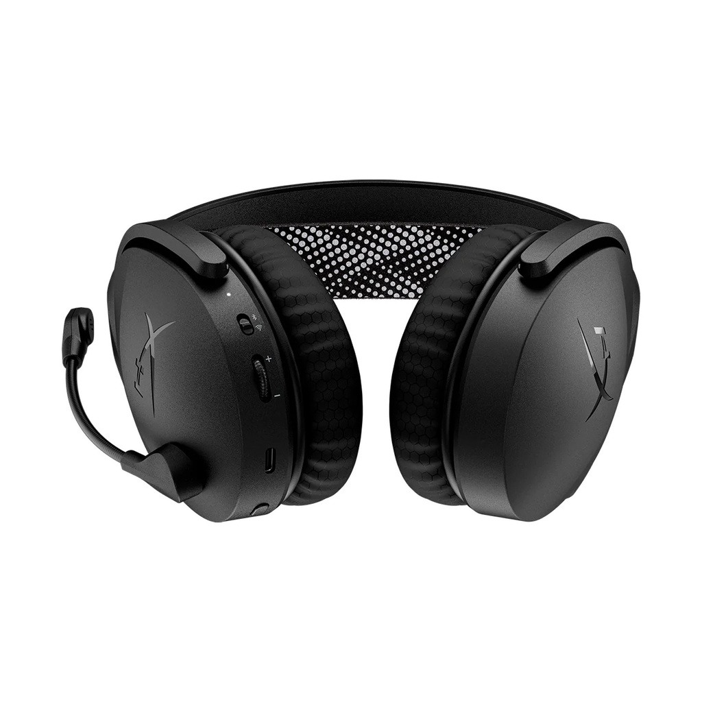 HyperX Cloud Jet Dual Wireless/Bluetooth, Swivel-To-Mute Boom Mic, Upto 25Hrs Of Playtime For PC,Mac, PS5,PS4 & Mobile - Black