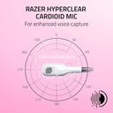 Razer Kraken Kitty V2 USB Wired RGB Gaming Headset: Chroma Kitty Ears, Stream Reactive Lighting, HyperClear Cardioid Mic, 7.1 Surround Sound For PC, PS4, PS5 - White