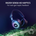 Razer Kraken V4 Pro Wireless Gaming Headset With OLED Control Hub, Razer Sensa HD Haptics For PC, Mac, Playstation, Switch & Smartphone