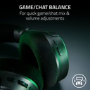 Razer Kraken V4 Wireless/Bluetooth/USB Gaming Headset Wideband Mic, Quick Volume Adjust - 9 Zone RGB Lighting - for PC, Mac, PS5, Nintendo Switch, Steam Deck, Smartphone - Black