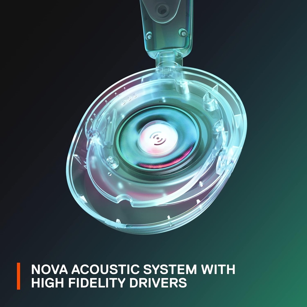 SteelSeries Arctis Nova 1X Wired (3.5mm) Nova Acoustic System Gaming Headset, AI Noise-Cancelation ClearCast Retractable Mic, For Xbox,PC,PS,Switch & Mobile Devices