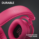 Logitech G PRO X 2 Lightspeed Wireless/Bluetooth/USB/ 3.5mm Gaming Headset For PC,PS5 & Switch- Pink