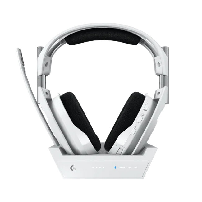 Astro A50 X Light Speed Wireless/BlueTooth Gaming Headset With Base Station PlaySync Pro-G Graphene For PC,PS5 & Xbox - White