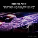 Asus ROG Cetra Speed Nova True Wireless/Bluetooth In-Ear RGB Gaming Headphones, AI Microphones, Up to 46-Hours Battery - Black