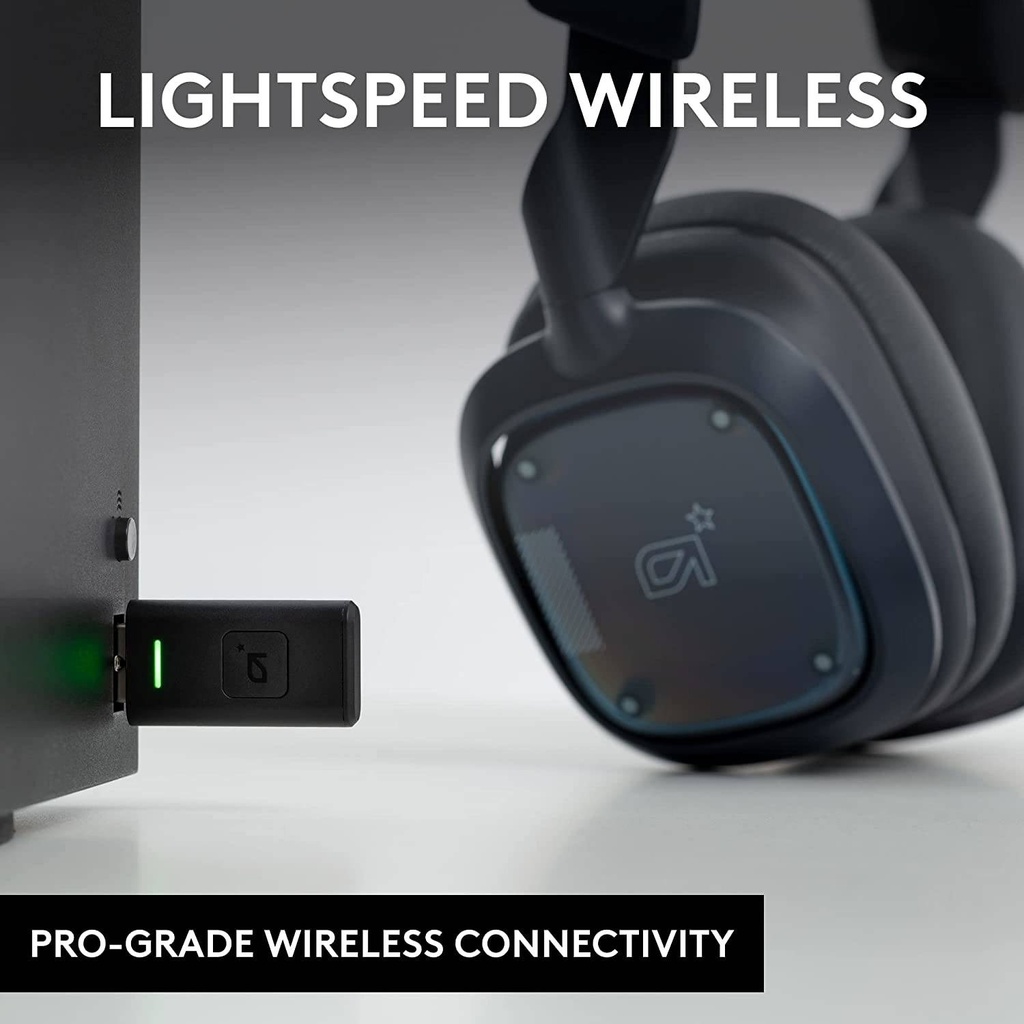 Logitech G Astro A30 PlayStation 5 Wireless/Bluetooth/Wired (3.5mm) Gaming Headset, Ultra Low-Latency 27+ Hrs Battery Life,Detachable Mic - For PC/PS5/Switch & Mobile Smart Devices - Navy/Red