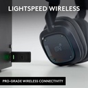 Logitech G Astro A30 PlayStation 5 Wireless/Bluetooth/Wired (3.5mm) Gaming Headset, Ultra Low-Latency 27+ Hrs Battery Life,Detachable Mic - For PC/PS5/Switch & Mobile Smart Devices - Navy/Red