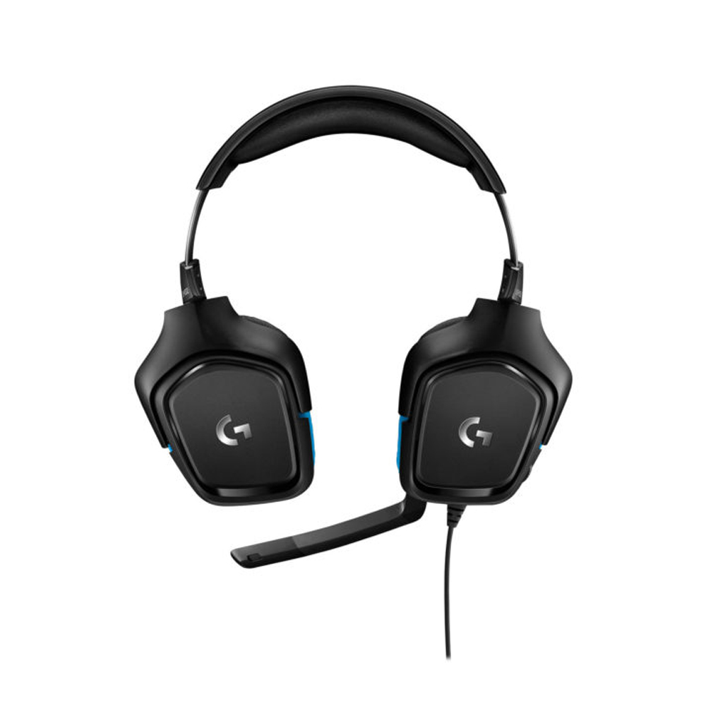Logitech G432 7.1 Surround Sound (USB+3.5mm) Gaming Headset For PC,Playsation,Xbox,Switch & Mobile Devices