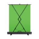 Elgato Green Screen Collapsible Chroma Key Backdrop Wrinkle-Resistant Fabric & Ultra-Quick Setup For Background Removal