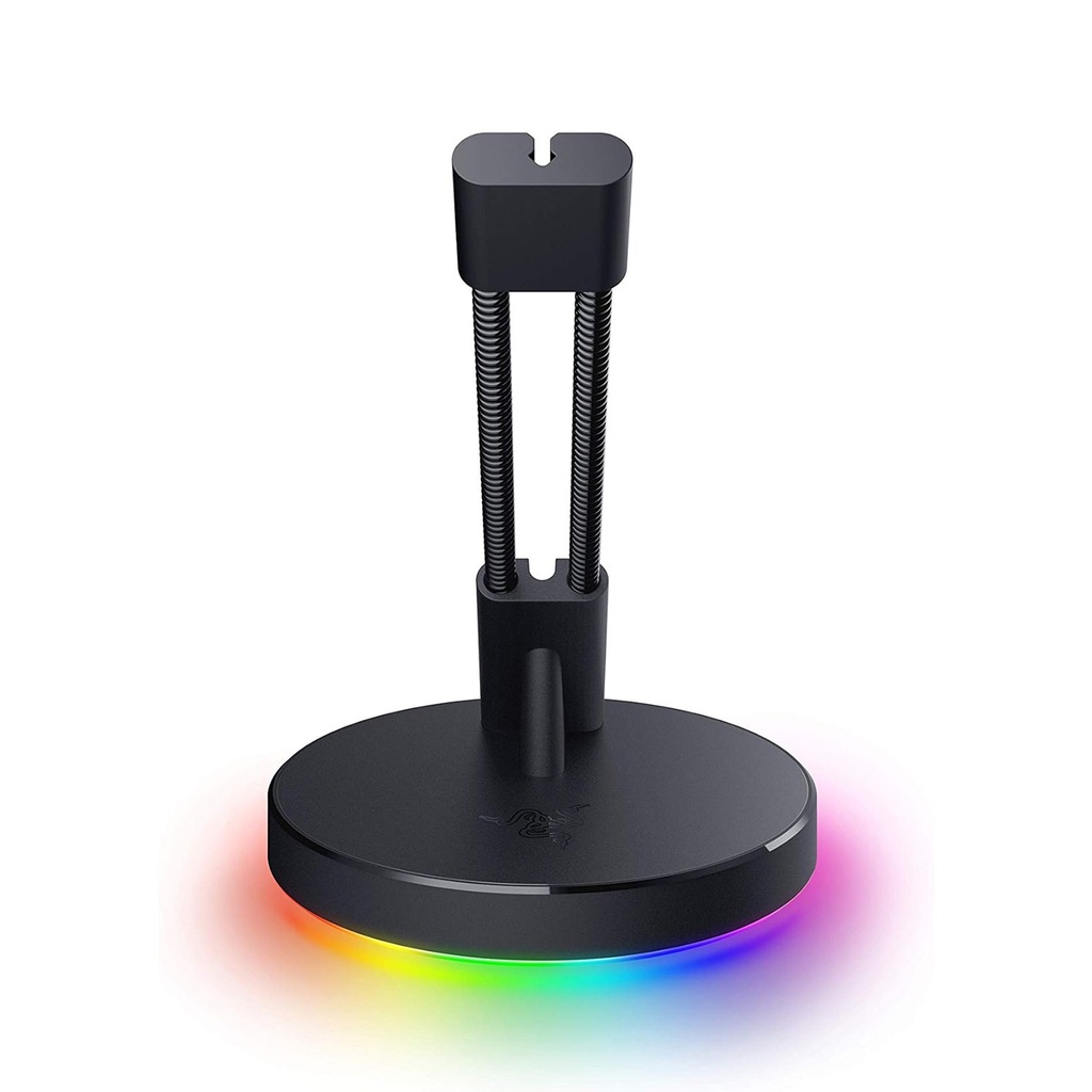 Razer Gaming Mouse Bungee V3 Chroma: Drag-Free Wired Mouse Support, for Esports-Level Performance, Weighted Base, Anti-Slip Feet - Classic Black
