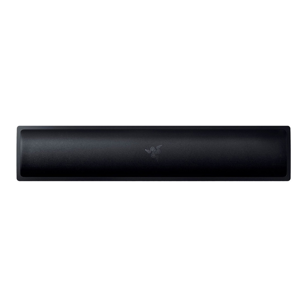 Razer Ergonomic Wrist Rest Pro: Cooling Gel, Large, Black, Memory Foam, Full Size Pro, Heat Transfer Fabric, Anti-Slip Rubber Feet - Black