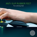 Razer Ergonomic Wrist Rest Pro: Cooling Gel, Large, Black, Memory Foam, Full Size Pro, Heat Transfer Fabric, Anti-Slip Rubber Feet - Black