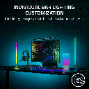 Razer Aether Standing RGB LED Light Bars, USB-C Connection, Reversible Front and Back Dual Lighting for PC, Works With Alexa & Google Home