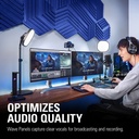 Elgato Wave Panels Professional Acoustic Environment Reduce Room Echo & Reverberation - Blue