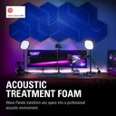 Elgato Wave Panels Professional Acoustic Environment Reduce Room Echo & Reverberation - Blue